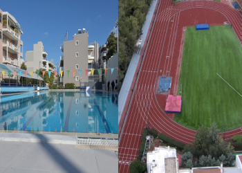 Λειτουργία Αθλητικών Εγκαταστάσεων Φιλοθέης - Ψυχικού κατά τον μήνα Αύγουστο