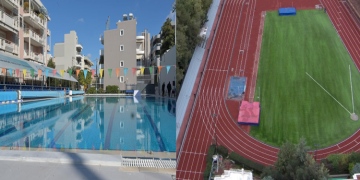 Λειτουργία Αθλητικών Εγκαταστάσεων Φιλοθέης - Ψυχικού κατά τον μήνα Αύγουστο