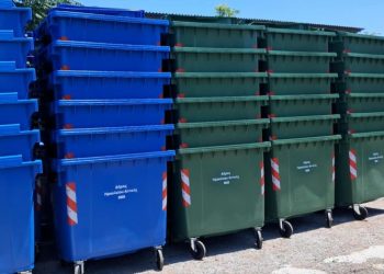 Νέα εκστρατεία ανανέωσης των κάδων καθαριότητας στον Δήμο Ηρακλείου