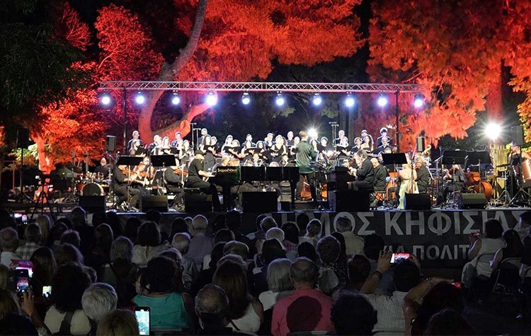 Ένα σπάνιο μουσικό γεγονός «μάγεψε» το κοινό στο Άλσος Κηφισιάς