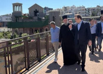 Επίσκεψη του Κυριάκου Πιερρακάκη στο «Ιωνικό Κέντρο»