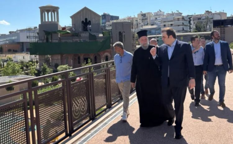 Επίσκεψη του Κυριάκου Πιερρακάκη στο «Ιωνικό Κέντρο»