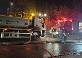 Δήμος Αμαρουσίου: «Επιχειρησιακή συνδρομή στην πυρκαγιά του Κρυονερίου με ετοιμότητα και αλληλεγγύη»