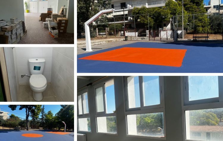 Σε πλήρη εξέλιξη οι εργασίες αναβάθμισης στο 1ο Γυμνάσιο Πεύκης