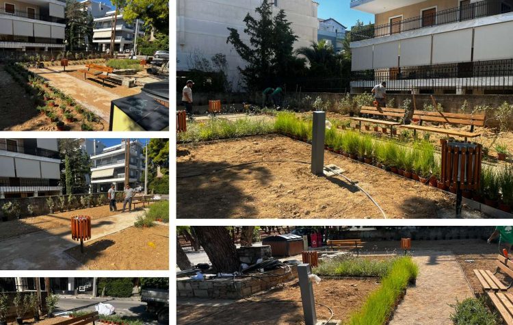 Ένα ακόμη πάρκο «τσέπης» δημιουργείται στην Πεύκη