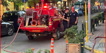 Άμεση επέμβαση της Πολιτικής Προστασίας του Δήμου σε περιστατικό πυρκαγιάς