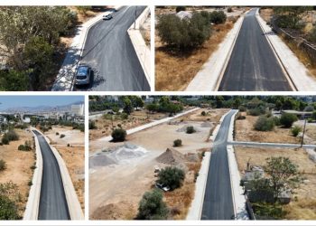 Προχωρούν οι εργασίες σε Χειμάρρας και Καψαλά με ασφαλτοστρώσεις και αναπλάσεις