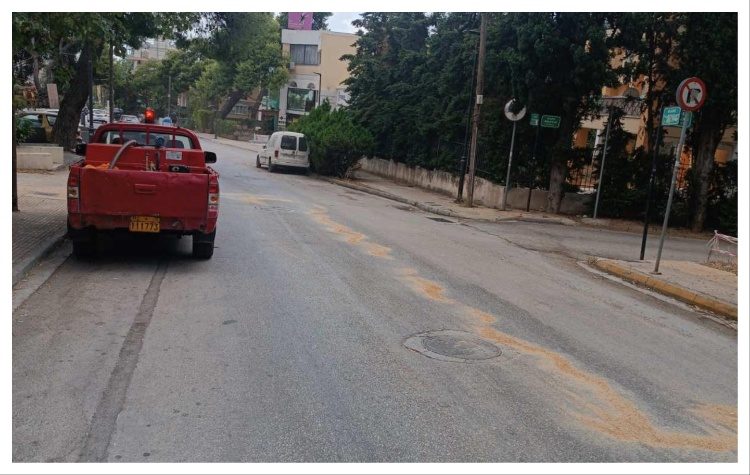Άμεση επέμβαση της Πολιτικής Προστασίας του Δήμου σε περιστατικό διαρροής λαδιών