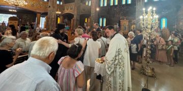 Ο εορτασμός της Μεταμορφώσεως του Σωτήρος στη Ν. Ιωνία