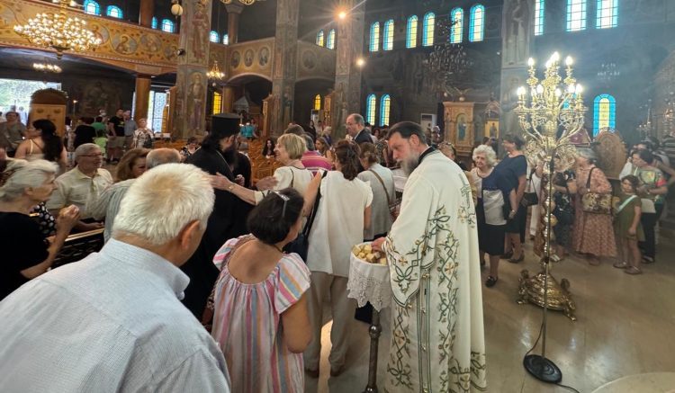 Ο εορτασμός της Μεταμορφώσεως του Σωτήρος στη Ν. Ιωνία