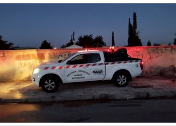 Άμεση επέμβαση της Πολιτικής Προστασίας του Δήμου Βριλησσίων σε πυρκαγιά στο νεκροταφείο Χαλανδρίου