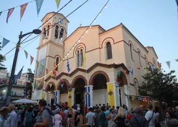 Με λαμπρότητα και συγκίνηση ο εορτασμός της Κοιμήσεως της Θεοτόκου στο Μαρούσι