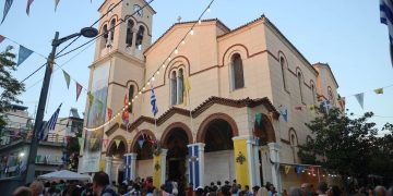Με λαμπρότητα και συγκίνηση ο εορτασμός της Κοιμήσεως της Θεοτόκου στο Μαρούσι