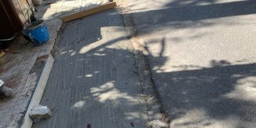 Δημιουργία νέων θέσεων για κάδους στην οδό Βόλου, στην Πεύκη