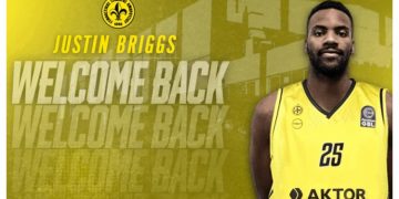 BASKET LEAGUE: Επέστρεψε στο Μαρούσι ο Τζάστιν Μπριγκς