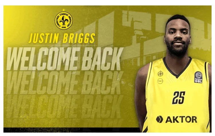 BASKET LEAGUE: Επέστρεψε στο Μαρούσι ο Τζάστιν Μπριγκς