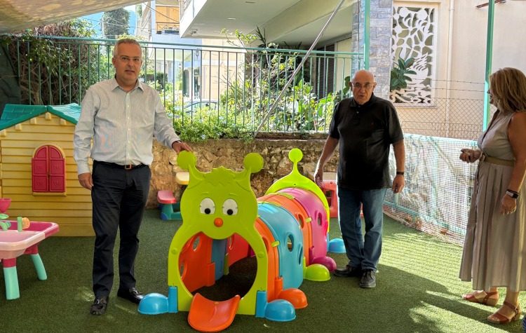 Ηλ. Αποστολόπουλος: «Ασφάλεια και φροντίδα στους παιδικούς σταθμούς του Δήμου»
