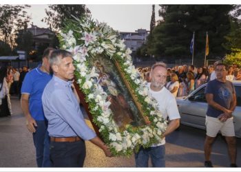 Λαμπρός ο εορτασμός της Παναγίας της Νερατζιώτισσας στο Μαρούσι