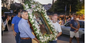 Λαμπρός ο εορτασμός της Παναγίας της Νερατζιώτισσας στο Μαρούσι