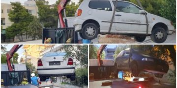 Νέα επιχείρηση «σκούπα» περισυλλογής εγκαταλελειμμένων οχημάτων