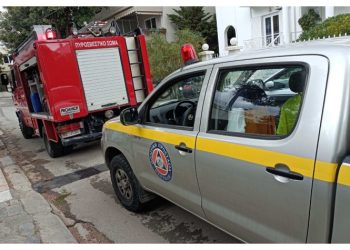 Άμεση επέμβαση σε περιστατικό πυρκαγιάς στα Μελίσσια