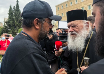 Ο Αρχιεπίσκοπος Ιερώνυμος επισκέφτηκε τον Πάνο Ρούτσι