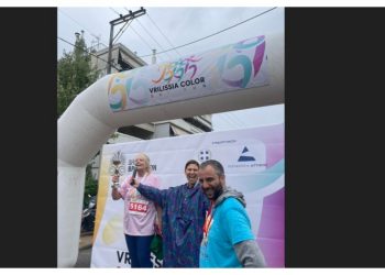 Vrilissia Colour Day Run 2025: Μαζική συμμετοχή, παρά τη βροχή