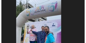 Vrilissia Colour Day Run 2025: Μαζική συμμετοχή, παρά τη βροχή