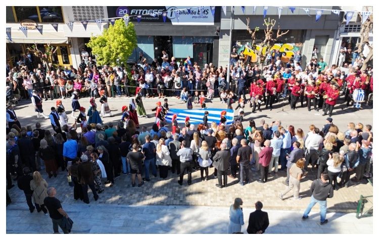 Το Μαρούσι τίμησε με λαμπρότητα την Εθνική Επέτειο της 28ης Οκτωβρίου