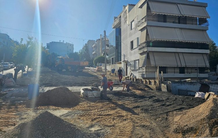 Επίσκεψη Στρ. Σαραούδα στις εργασίες διάνοιξης της οδού Σωκράτους