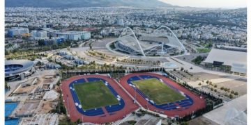 Νέο ταρτάν στα βοηθητικά του ΟΑΚΑ μετά από δύο δεκαετίες