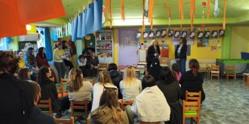 Τον 1ο Βρεφονηπιακό Σταθμό Πεντέλης επισκέφτηκε η δήμαρχος Νατάσσα Κοσμοπούλου