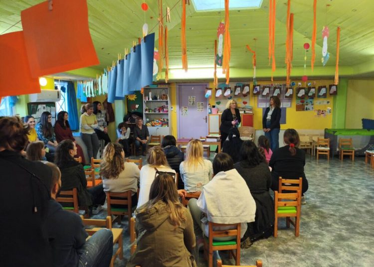 Τον 1ο Βρεφονηπιακό Σταθμό Πεντέλης επισκέφτηκε η δήμαρχος Νατάσσα Κοσμοπούλου