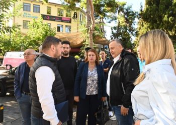 Αυτοψία και ικανοποίηση Ν. Χαρδαλιά για τα αντιπλημμυρικά