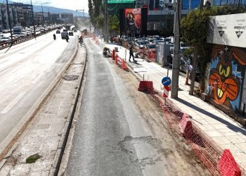 Εργασίες σε τμήμα του οδικού δικτύου της Αγίας Φιλοθέης από τον Δήμο Αμαρουσίου