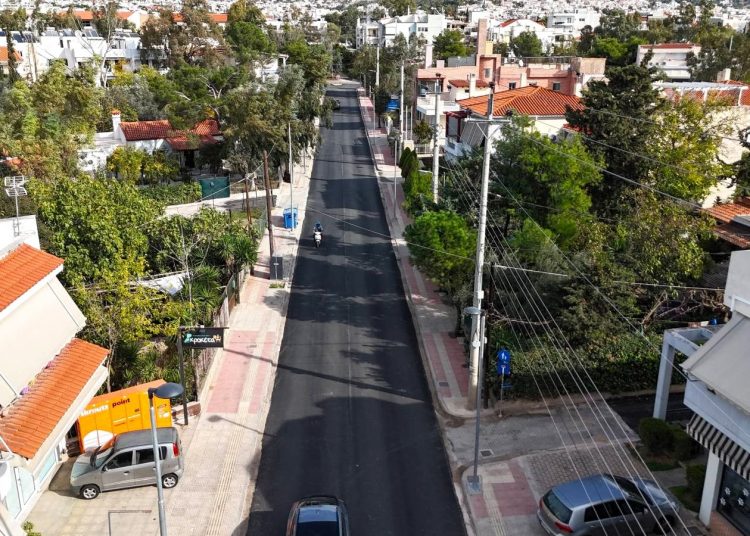 Δήμος Αμαρουσίου: «Έτοιμες οι ασφαλτοστρώσεις και διαμορφώσεις πεζοδρομίων στην Κυπρίων Αγωνιστών»