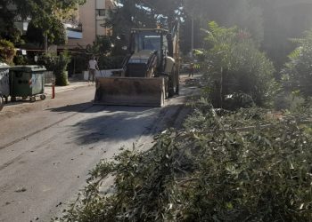 Άρχισαν τα έργα ανάπλασης στις οδούς Καλλισπέρη και Ρουμπέση - Φωτό της «Α»