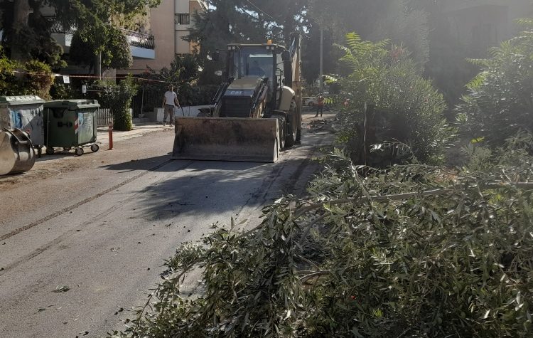 Άρχισαν τα έργα ανάπλασης στις οδούς Καλλισπέρη και Ρουμπέση - Φωτό της «Α»