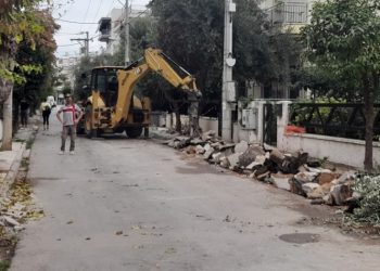 Άρχισαν τα έργα ανάπλασης στις οδούς Καλλισπέρη και Ρουμπέση - Φωτό της «Α»