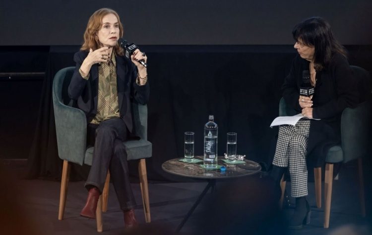 Masterclass με την Ιζαμπέλ Ιπέρ και βράβευσή της