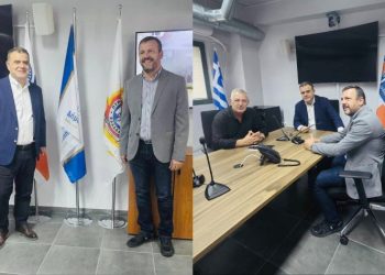 Συνάντηση του δημάρχου Παλλήνης με τον αντιπεριφερειάρχη Αττικής - Στο τραπέζι η Πολιτική Προστασία