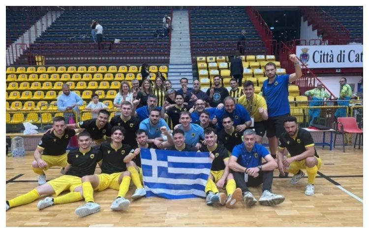 UEFA FUTSAL CHAMPIONS LEAGUE: Πρόκριση στους «16» για την ΑΕΚ