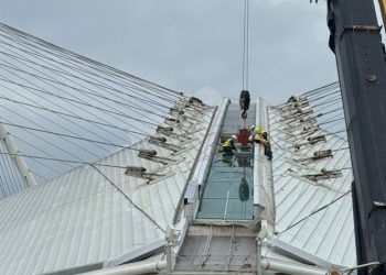 ΟΑΚΑ: Ξεκίνησε η αποκατάσταση του εμβληματικού στεγάστρου του Ολυμπιακού Ποδηλατοδρομίου