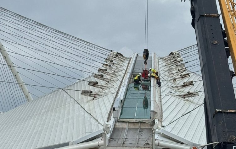 ΟΑΚΑ: Ξεκίνησε η αποκατάσταση του εμβληματικού στεγάστρου του Ολυμπιακού Ποδηλατοδρομίου
