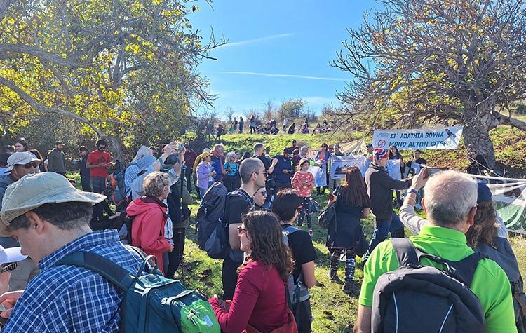 Η Οικολογική Συμμαχία για τη μεγάλη πεζοπορία υπεράσπισης της Πάρνηθας