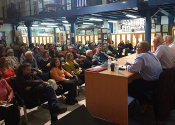 Παρέμβαση Ευτυχίας Παπαλουκά στην ανοιχτή εκδήλωση κατά της «τσιμεντοποίησης» της περιοχής Προμπονά