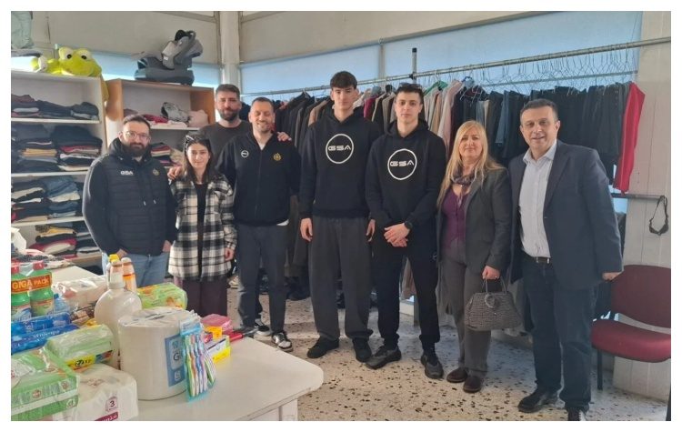 Το Κοινωνικό Παντοπωλείο του Δήμου Αμαρουσίου επισκέφτηκε η ΚΑΕ Μαρούσι Chery