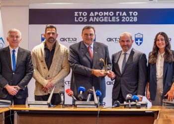 Όμιλος AKTOR: Χρυσός χορηγός της Ελληνικής Ολυμπιακής Επιτροπής έως το Λος Άντζελες 2028