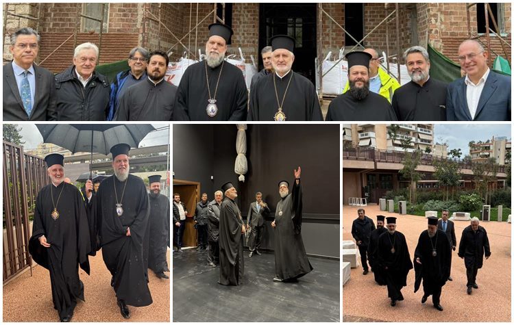Επίσκεψη του Αρχιεπισκόπου Αμερικής Ελπιδοφόρου στο «Ιωνικό Κέντρο»
