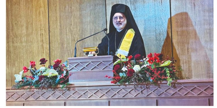 Η Πρυτανεία του Πανεπιστημίου Πατρών τίμησε τον Σεβασμιώτατο Αρχιεπίσκοπο Αμερικής κ. Ελπιδοφόρο